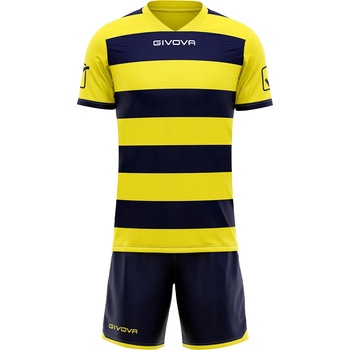 Givova Къси панталони Givova Rugby Kit Jersey with Shorts yellow/navy