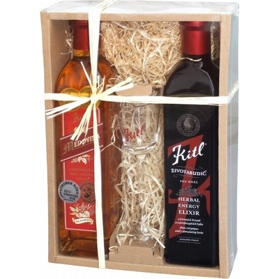 Kitl dárkový balíček pro muže Živ.+Med. 2 x 500 ml