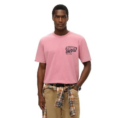 Тениска Superdry Trade Tools Loose short sleeve T-shirt - Pink (Mesa Rose Pink)