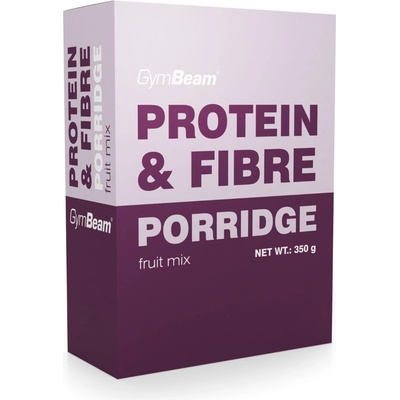 GymBeam Протеинова каша с фибри 350 g fruit mix