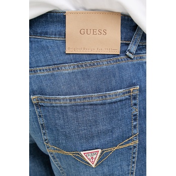 Guess къс панталон мъжки с добавен лен SONNY (M6GD01.D0756)