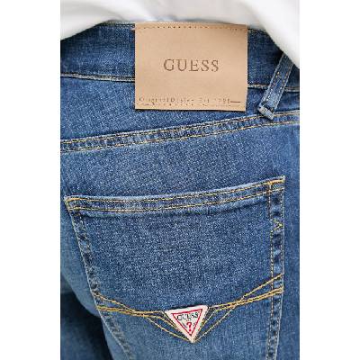 Guess къс панталон мъжки с добавен лен SONNY (M6GD01.D0756)