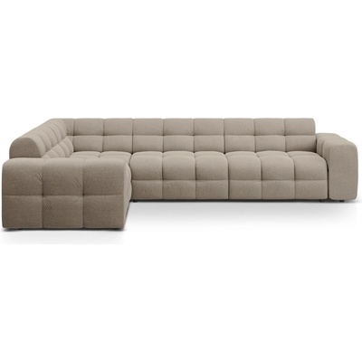 Micadoni Кафяв ъглов диван (ляв ъгъл/L форма) Kendal - Micadoni (MIC_LC_L_137_F1_KENDAL2)