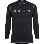 OXEN Фланелка с дълъг ръкав OXEN Men's Long Sleeve Baselayer Top - Black