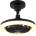 GLOBO 03680S - LED димируем таванен вентилатор LIDEA LED/20W/230V 3000-6500K черен+дистанционно управление (GL8895)