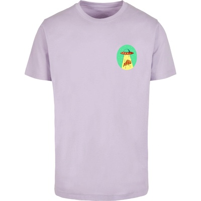 Mister Tee Тениска Ufo Pizza Tee lilac XXLUB-MT1621-00145 - Черен, размер L
