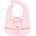 KikkaBoo Силиконов лигавник KikkaBoo - Bear with me, Pink (31303030042)