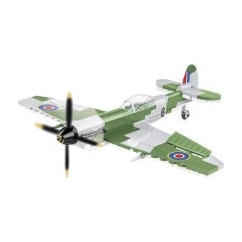 Vincobiosis COBI 5865 Historical Collection WWII Spitfire Mk. XVI Bubbletop - British Mysliwski aircraft 152 blocks