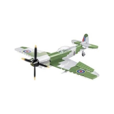 Vincobiosis COBI 5865 Historical Collection WWII Spitfire Mk. XVI Bubbletop - British Mysliwski aircraft 152 blocks
