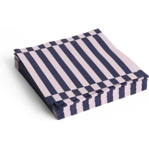 Hay Pattern Хартиени салфетки 33 x 33 см, светлорозови и сини райета, 20 бр (AE732-E139-AP94)