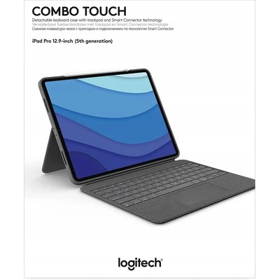Logitech Combo Touch for iPad 12.9-inch 5th generace ration 920-010258 SAND US