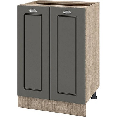 ИРИМ Долен кухненски шкаф Сити МФ-Цимент мат-06-22 60 см