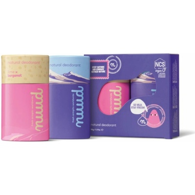 Nuud sada prírodných tuhých dezodorantov Adventure Pack 2 x 45 g