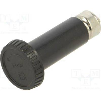 SCHURTER 0031.1616 Adaptér; 10A; 500VAC; černá; UL94V-0; termoplast; IP40; -40÷85°C
