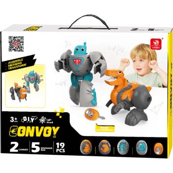 Felyx Toys Transform Robots Робот конструктор 5 в 2 Convoy