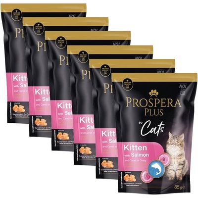 Prospera Plus Kitten Salmon & Carrot консерви 6 x 85 г
