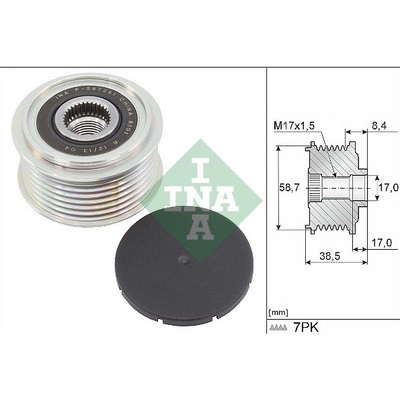 Předstihová spojka Schaeffler INA 535 0318 10 IN 535031810