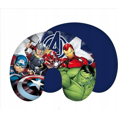 Jerry Fabrics Cestovný vankúš Avengers Heroes 28x33