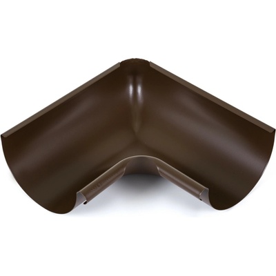 Evromat Roh vnútorný pre odkvapový žľab 250 mm pozink lak RAL 8017 hnedý