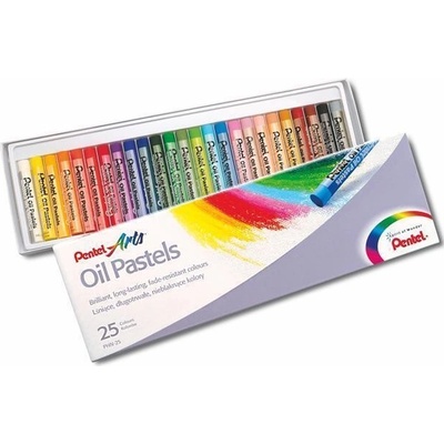 Pentel Pentel Olejové pastely 25 barev