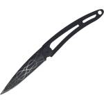 DEEJO 7gn126 tattoo black naked / Ултралек нож без дръжка (7gn126)