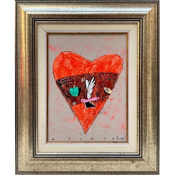 Поп-арт картина " Сърце - 1"