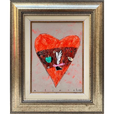 Поп-арт картина " Сърце - 1"