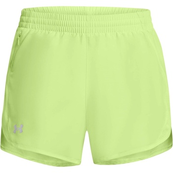 Under Armour Дамски къси панталони Under Armour Womens Fly-By Performance Gym Shorts - Green