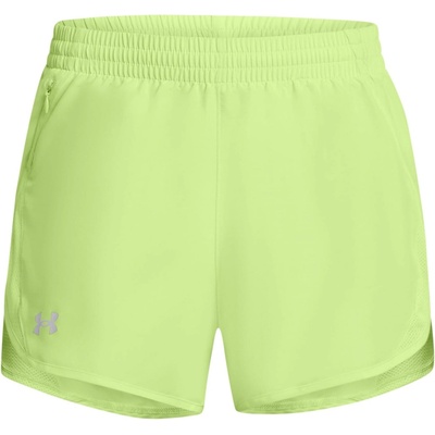 Under Armour Дамски къси панталони Under Armour Womens Fly-By Performance Gym Shorts - Green