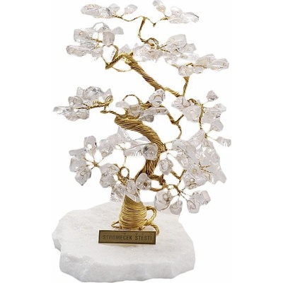 Nefertitis Stromeček štěstí křišťál B2 NF6424 - cca 18 cm