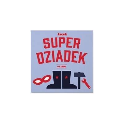 Fotopřání Kolekce superhrdinů a dědečka, 14x14 cm - 260862