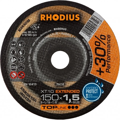 Rhodius Rezný kotúč 150 x 1,5 x 22,23 mm 206258