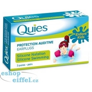 Quies Silikonové chrániče sluchu pro děti 3 páry
