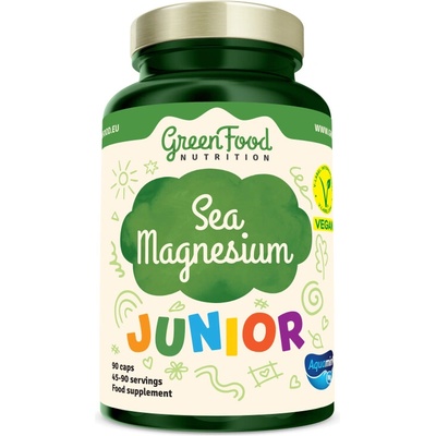 GreenFood Nutrition Junior Morský Horčík 90 kapsúl