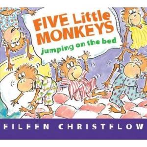 Five Little Monkeys Jumping on the Bed Board Book | Eileen Christelow (ISBN: 9781328884565)
