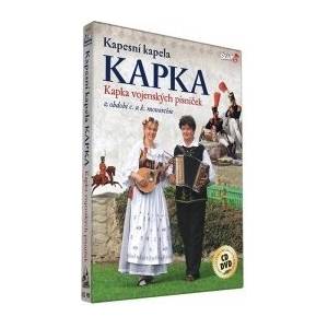 Česká muzika Kapesni Kapela Kapka: Kapka vojenskych pisnicek - CD+DVD (008801)