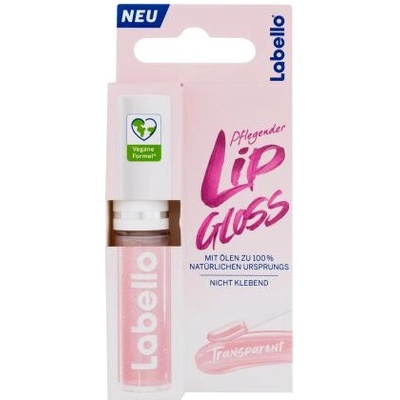Labello Pflegender Lip Gloss грижовно масло за устни 5.5 ml цвят безцветна