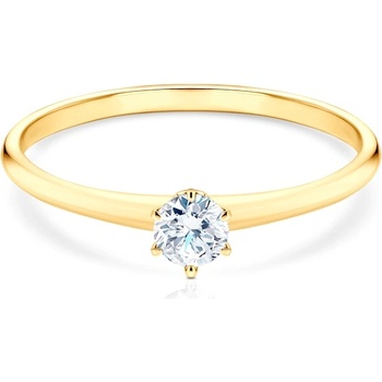 SAVICKI Годежен пръстен The Journey: злато, лабораторен диамант