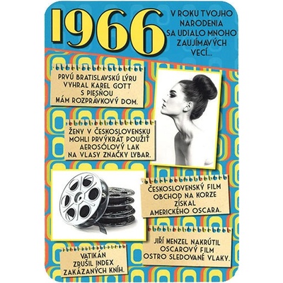 Blahoželanie 1966 - slovensky, varianta A