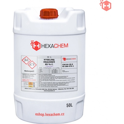 Hexachem Kyselina mravenčí 85 % č. * 50 l – Sleviste.cz