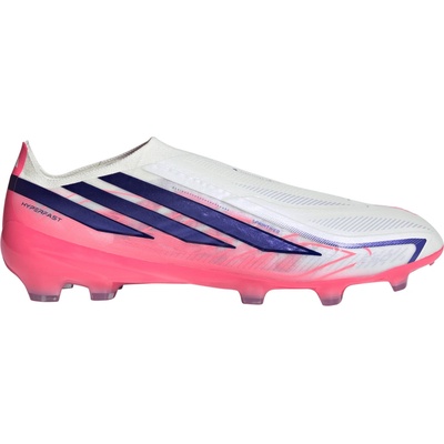 adidas F50 Hyperfast Pro Laceless FG bílá