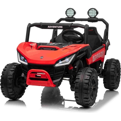 Beneo Elektrické autíčko T-REX Ride 4x4 Dvojmiestne červena