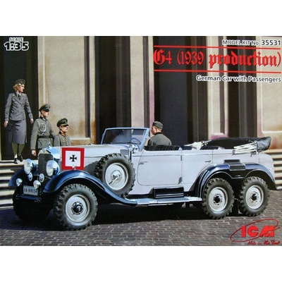 ICM G4 1939 production German Car w passengers 1:35