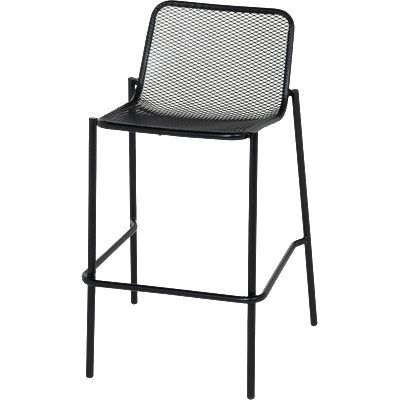 Carmen Метален кетъринг бар стол bama - черен (3535159)