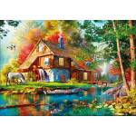 KS Games - Puzzle Dominic Davison: Autumn Watermill - 1 000 piese
