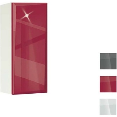 Bogdan Furniture G Кухненски шкаф Гланц МДФ 25, горен с рафт