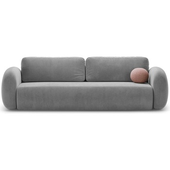 Cosmopolitan Design Тъмносив кадифен сгъваем/с място за съхранение диван 262 cm Tonale - Cosmopolitan Design (COS_3SF_121_F1_TONALE6)