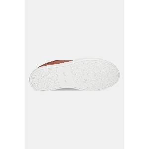 Calvin Klein Велурени маратонки CLEAN CUP LOW LACEUP OXF SU