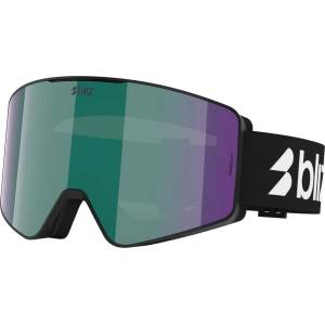 Bliz Ски маска Bliz G001 S3 Ski goggles - Matte Black / Brown with Green Multi - размер One Size (417-6335-0111)