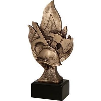 Odlévaná figurka Hasiči Výška: 16 cm
